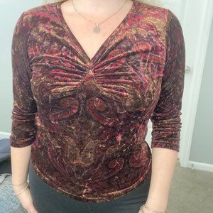 Paisley Bohemian Top